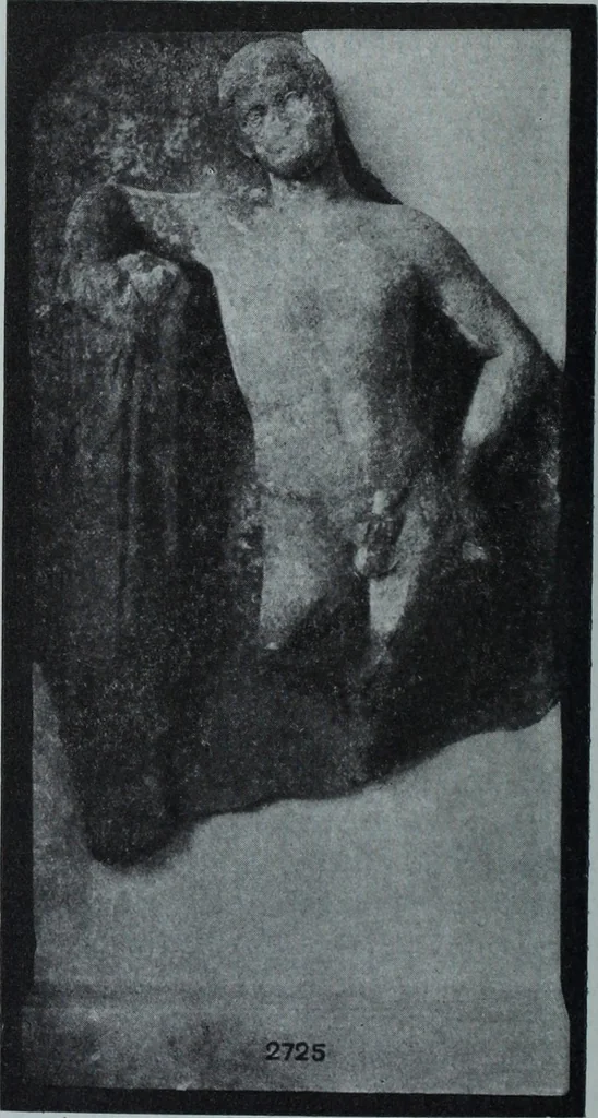 An illustration from Archaiologik ephmeris : ekdidomen hypo ts en Athnais Archaiologiks Hetairias, 1862, leaf 435