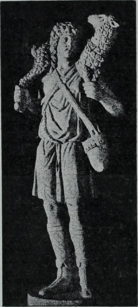 An illustration from Archaiologik ephmeris : ekdidomen hypo ts en Athnais Archaiologiks Hetairias, 1862, leaf 44