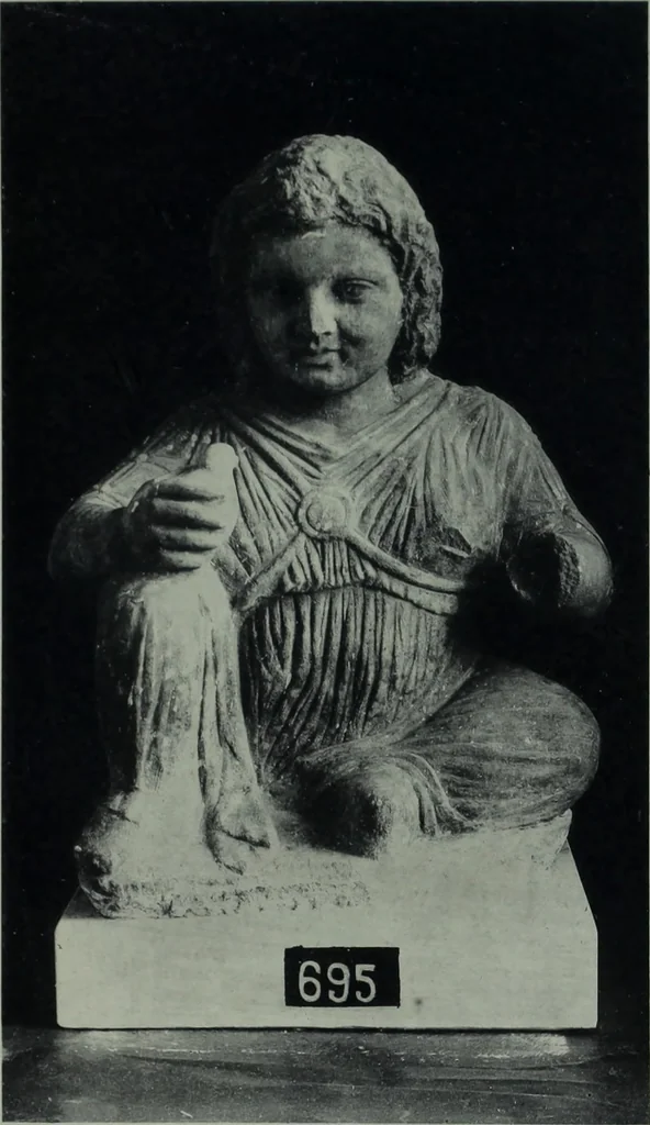 An illustration from Archaiologik ephmeris : ekdidomen hypo ts en Athnais Archaiologiks Hetairias, 1862, leaf 448