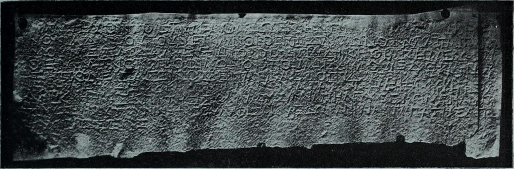 An illustration from Archaiologik ephmeris : ekdidomen hypo ts en Athnais Archaiologiks Hetairias, 1862, leaf 464
