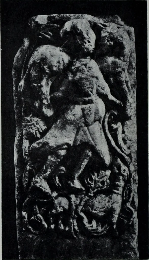 An illustration from Archaiologik ephmeris : ekdidomen hypo ts en Athnais Archaiologiks Hetairias, 1862, leaf 49