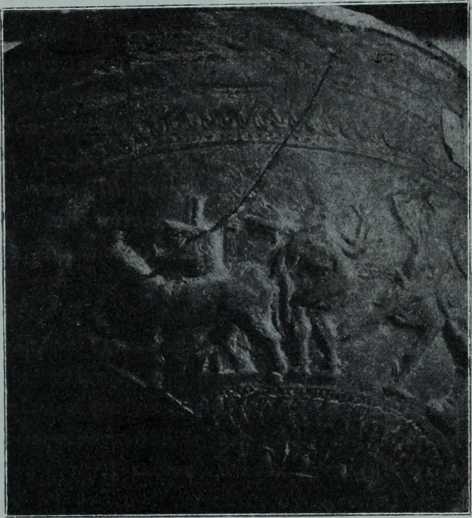 An illustration from Archaiologik ephmeris : ekdidomen hypo ts en Athnais Archaiologiks Hetairias, 1862, leaf 492