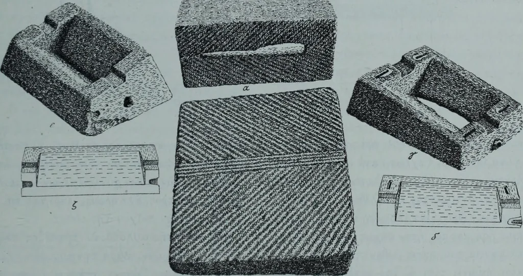 An illustration from Archaiologik ephmeris : ekdidomen hypo ts en Athnais Archaiologiks Hetairias, 1862, leaf 494