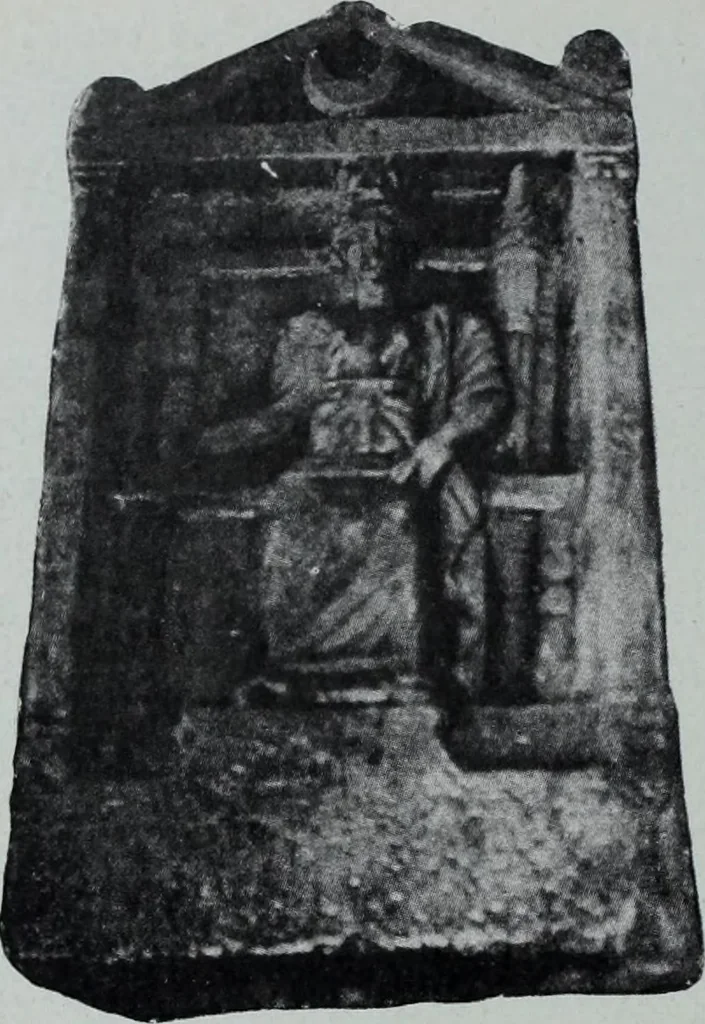 An illustration from Archaiologik ephmeris : ekdidomen hypo ts en Athnais Archaiologiks Hetairias, 1862, leaf 51
