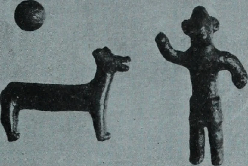 An illustration from Archaiologik ephmeris : ekdidomen hypo ts en Athnais Archaiologiks Hetairias, 1862, leaf 536