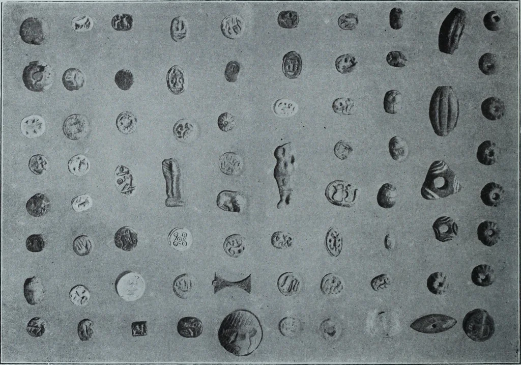 An illustration from Archaiologik ephmeris : ekdidomen hypo ts en Athnais Archaiologiks Hetairias, 1862, leaf 537