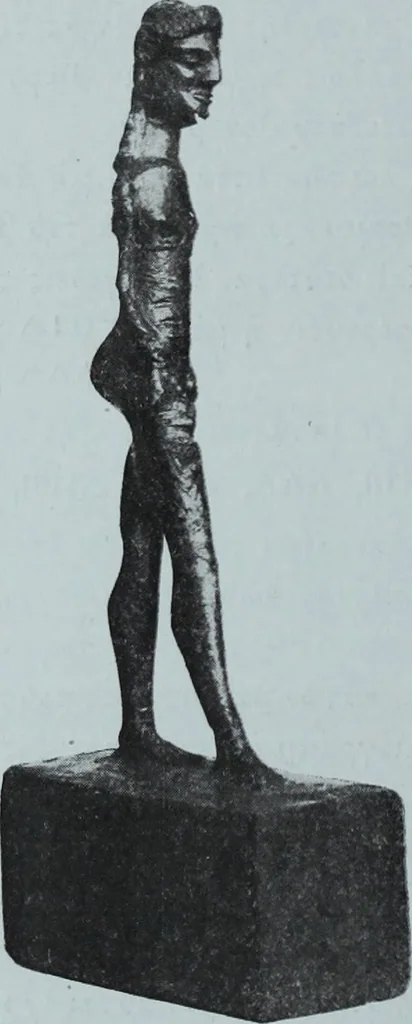 An illustration from Archaiologik ephmeris : ekdidomen hypo ts en Athnais Archaiologiks Hetairias, 1862, leaf 543