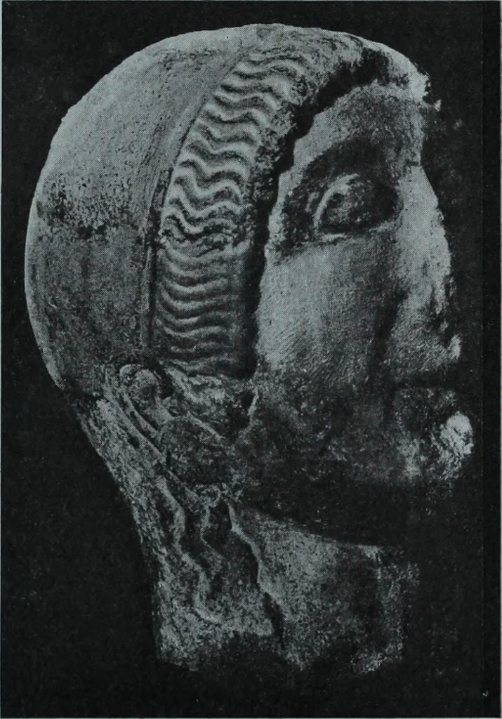 An illustration from Archaiologik ephmeris : ekdidomen hypo ts en Athnais Archaiologiks Hetairias, 1862, leaf 544