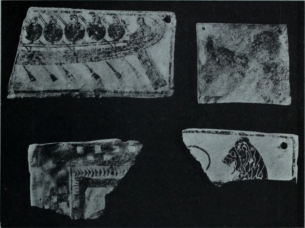 An illustration from Archaiologik ephmeris : ekdidomen hypo ts en Athnais Archaiologiks Hetairias, 1862, leaf 550