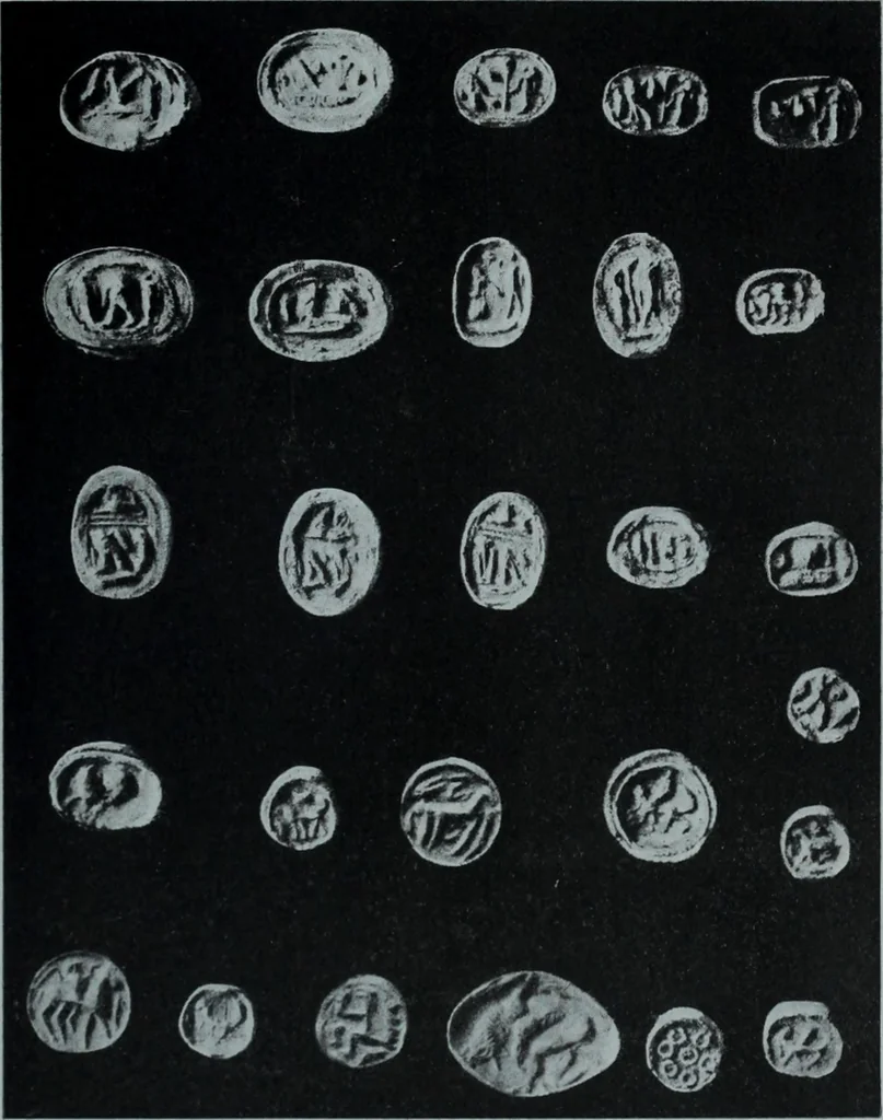 An illustration from Archaiologik ephmeris : ekdidomen hypo ts en Athnais Archaiologiks Hetairias, 1862, leaf 552