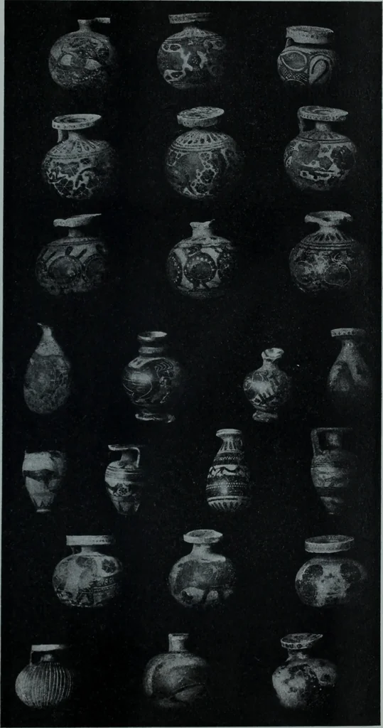 An illustration from Archaiologik ephmeris : ekdidomen hypo ts en Athnais Archaiologiks Hetairias, 1862, leaf 574