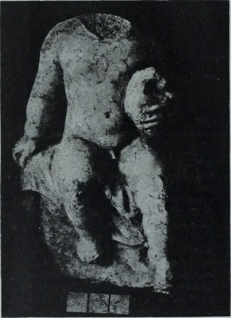 An illustration from Archaiologik ephmeris : ekdidomen hypo ts en Athnais Archaiologiks Hetairias, 1862, leaf 595
