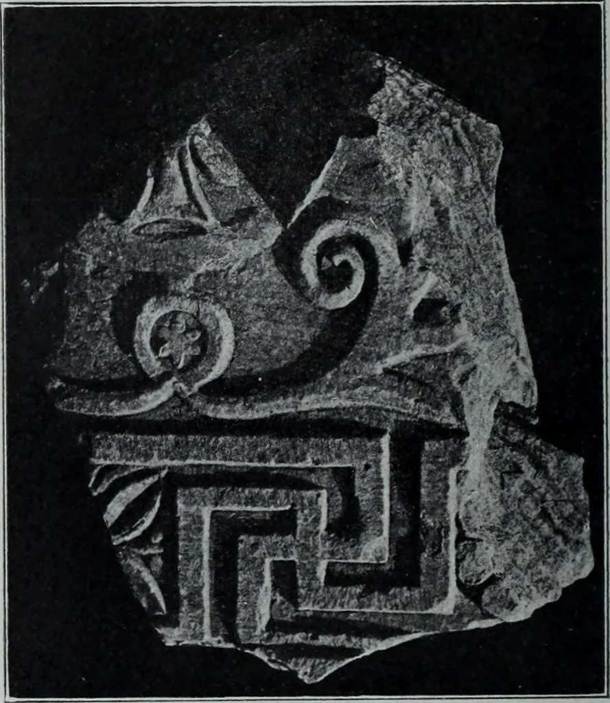 An illustration from Archaiologik ephmeris : ekdidomen hypo ts en Athnais Archaiologiks Hetairias, 1862, leaf 65