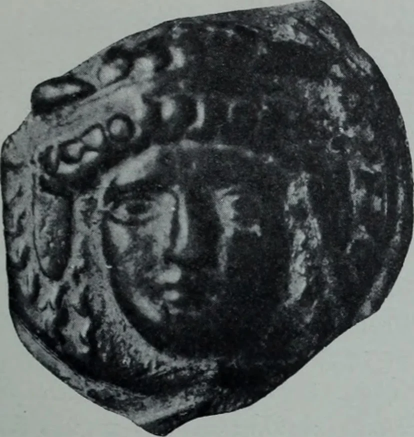An illustration from Archaiologik ephmeris : ekdidomen hypo ts en Athnais Archaiologiks Hetairias, 1862, leaf 80
