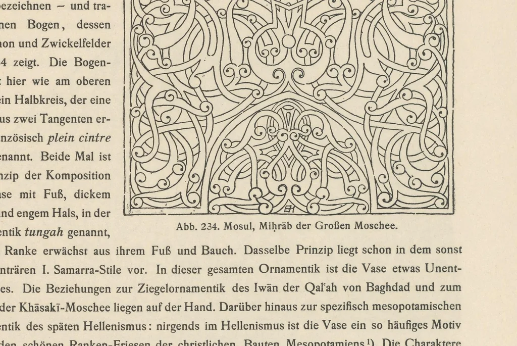 An illustration from Archäologische Reise im Euphrat- und Tigris-gebiet, 1911, leaf 237