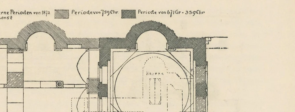 An illustration from Archäologische Reise im Euphrat- und Tigris-gebiet, 1911, leaf 355