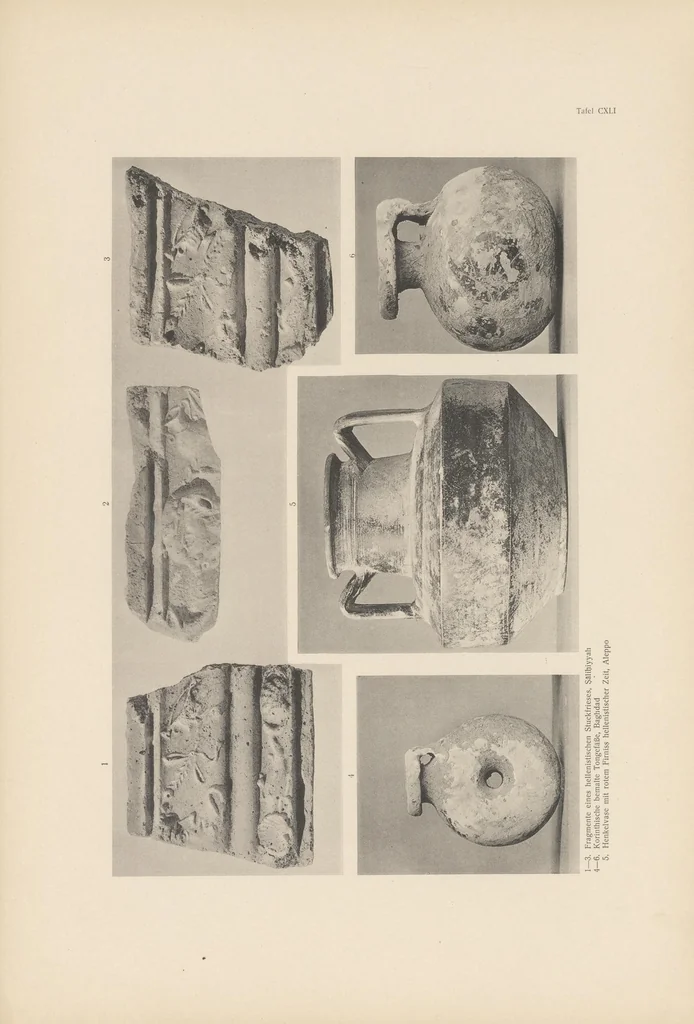 An illustration from Archäologische Reise im Euphrat- und Tigris-gebiet, 1911, leaf 115