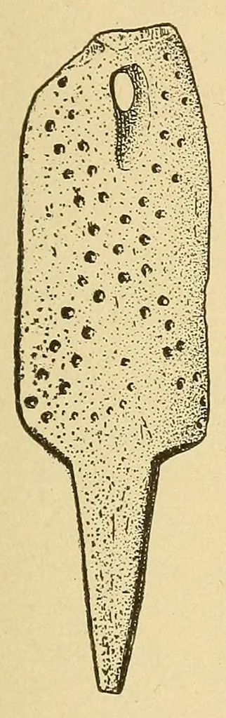 An illustration from Archeological investigations on Manhattan island, New York city, 1920, leaf 115