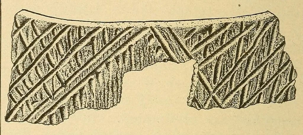An illustration from Archeological investigations on Manhattan island, New York city, 1920, leaf 126