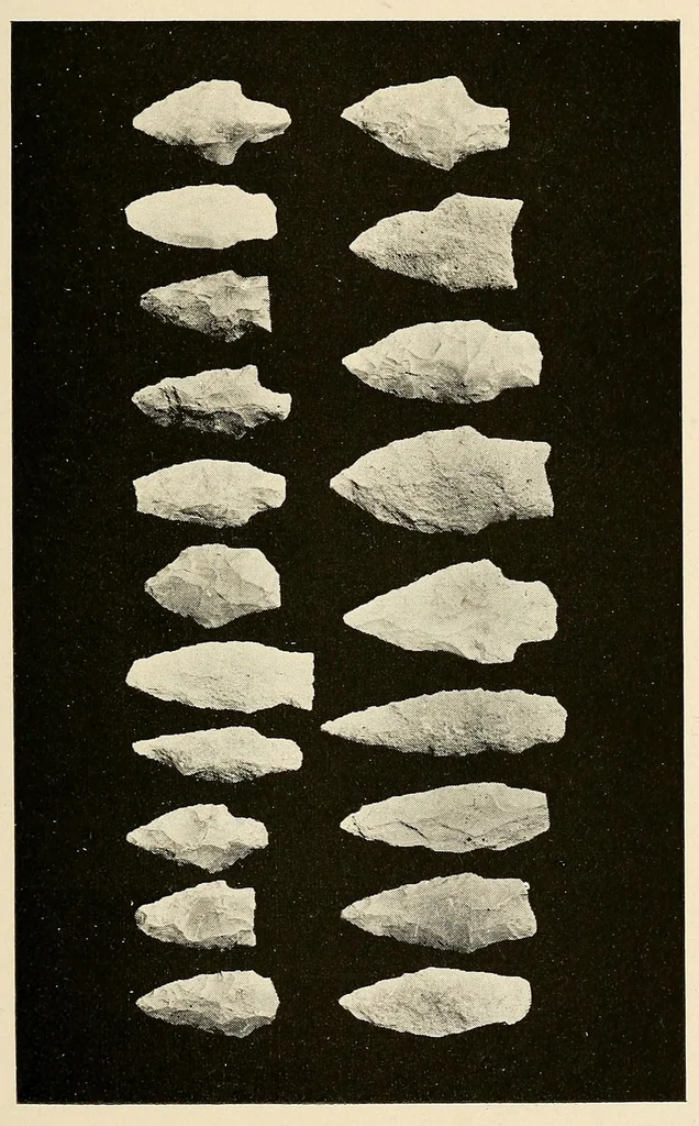 An illustration from Archeological investigations on Manhattan island, New York city, 1920, leaf 71
