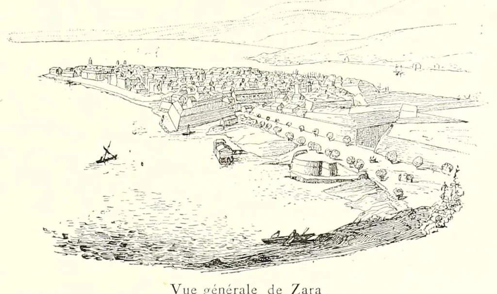 An illustration from Archéologie chrétienne. Les saints de la messe et leurs monuments, 1893, leaf 171
