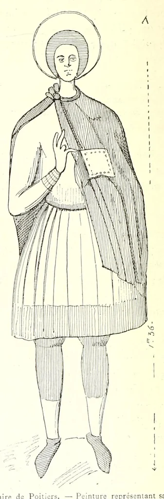 An illustration from Archéologie chrétienne. Les saints de la messe et leurs monuments, 1893, leaf 262
