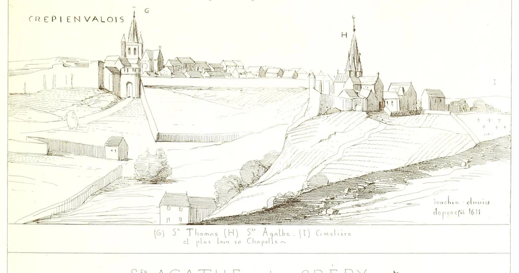 An illustration from Archéologie chrétienne. Les saints de la messe et leurs monuments, 1893, leaf 311