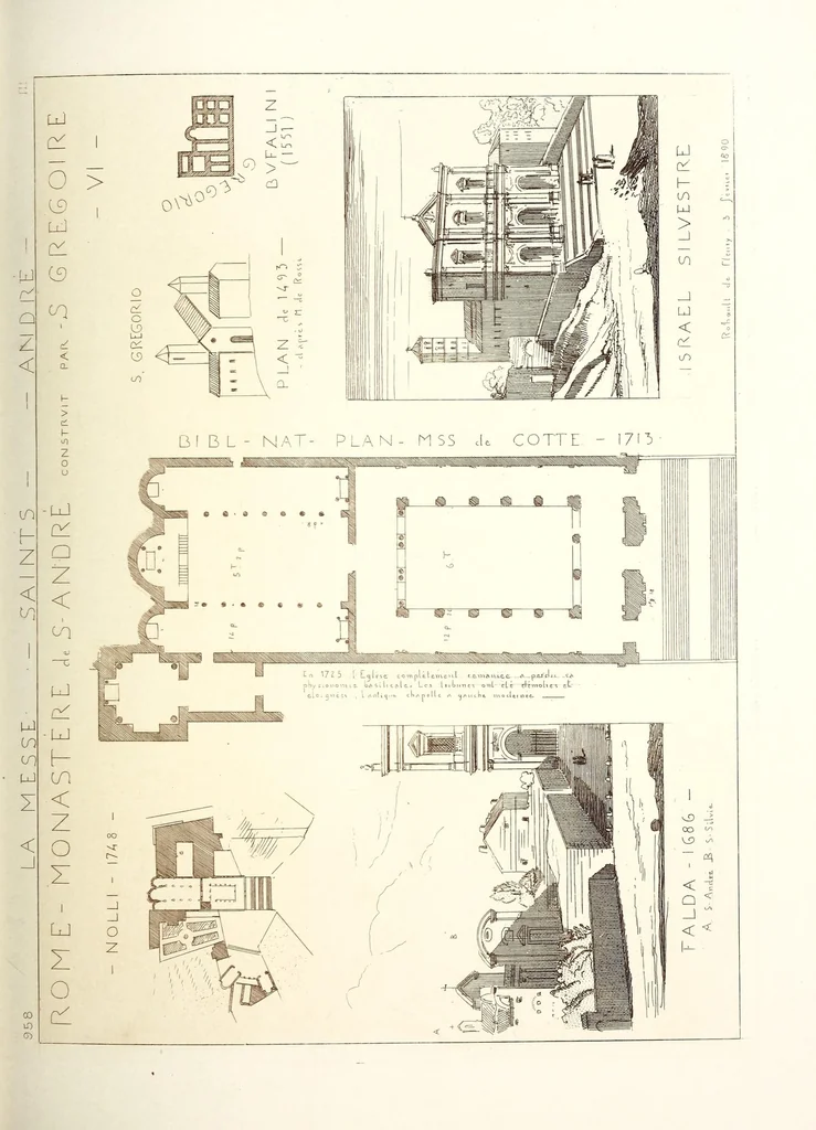 An illustration from Archéologie chrétienne. Les saints de la messe et leurs monuments, 1893, leaf 129