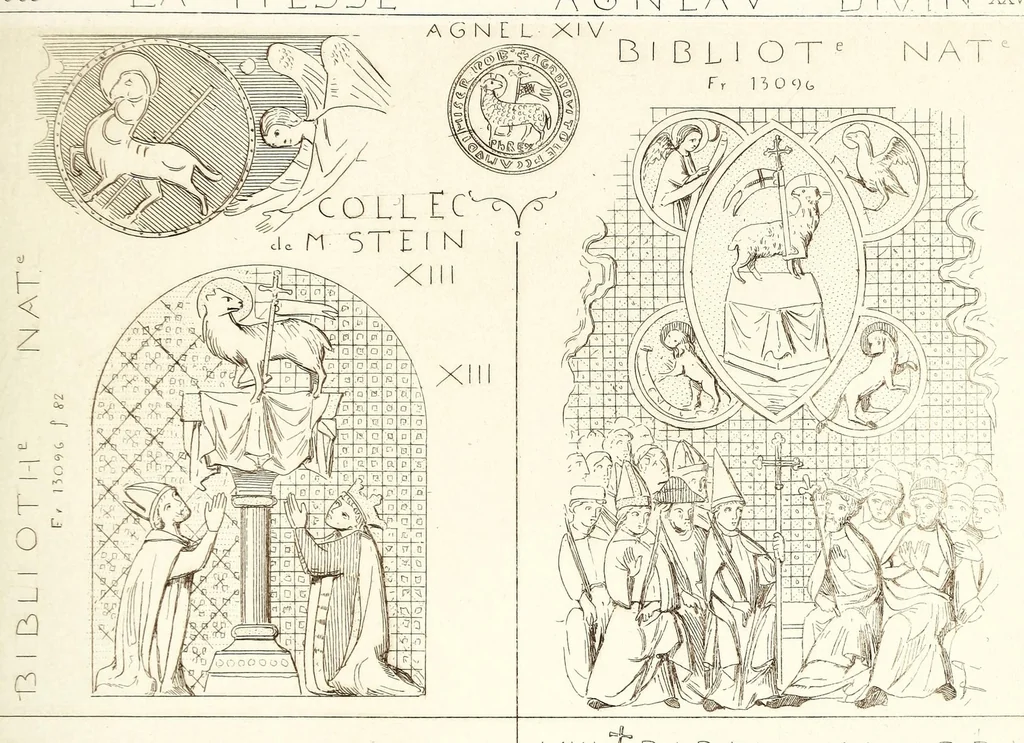 An illustration from Archéologie chrétienne. Les saints de la messe et leurs monuments, 1893, leaf 339