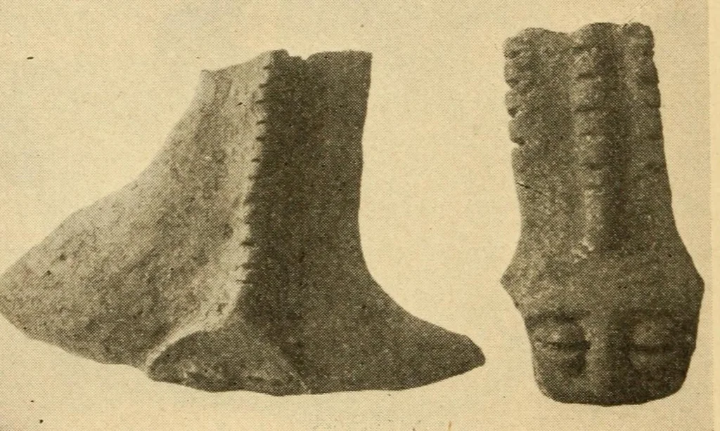An illustration from Archeology of the Virgin islands, 1919, leaf 104