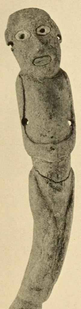 An illustration from Archeology of the Virgin islands, 1919, leaf 115