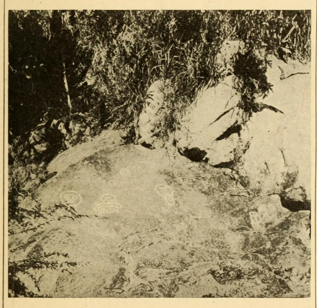 An illustration from Archeology of the Virgin islands, 1919, leaf 63