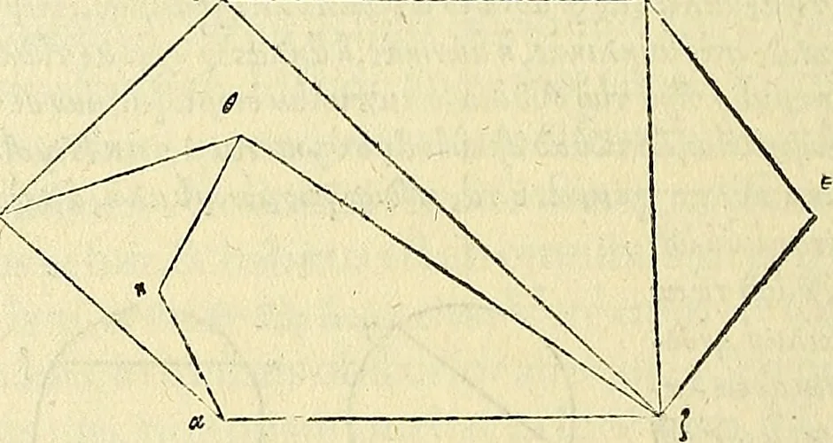 An illustration from Archimedes ta mechri nyn sozomena hapanta. Archimedis Syracusani philosophi ac geometrae excellentissimi opera, quae quidem extant, omnia, multis iam seculis desiderata, atque a quam paucissimis hactenus visa, nuncque primum et Graece et Latine in lucem edita ... Adiecta quoq; sunt Eutocii Ascalonitae in eosdem Archimedis libros commentaria, item Graece et Latine, nunquam antea excusa, 1544, leaf 329