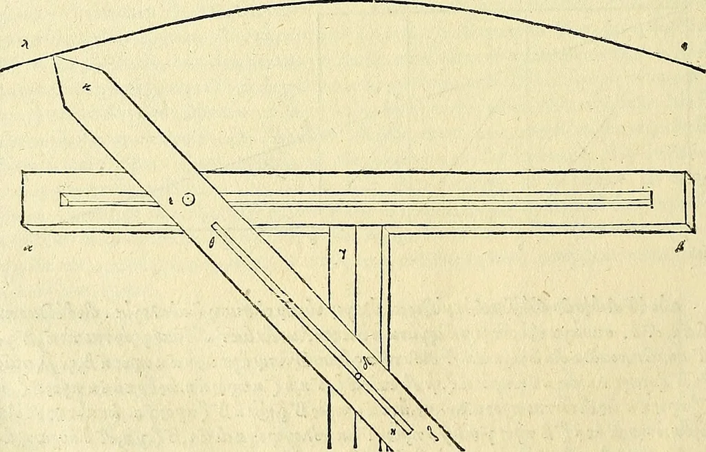 An illustration from Archimedes ta mechri nyn sozomena hapanta. Archimedis Syracusani philosophi ac geometrae excellentissimi opera, quae quidem extant, omnia, multis iam seculis desiderata, atque a quam paucissimis hactenus visa, nuncque primum et Graece et Latine in lucem edita ... Adiecta quoq; sunt Eutocii Ascalonitae in eosdem Archimedis libros commentaria, item Graece et Latine, nunquam antea excusa, 1544, leaf 349