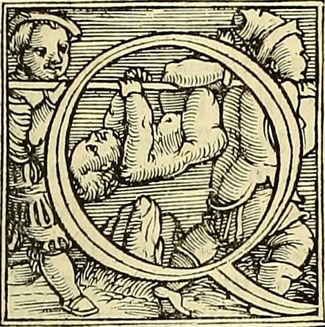 An illustration from Archimedes ta mechri nyn sozomena hapanta. Archimedis Syracusani philosophi ac geometrae excellentissimi opera, quae quidem extant, omnia, multis iam seculis desiderata, atque a quam paucissimis hactenus visa, nuncque primum et Graece et Latine in lucem edita ... Adiecta quoq; sunt Eutocii Ascalonitae in eosdem Archimedis libros commentaria, item Graece et Latine, nunquam antea excusa, 1544, leaf 396