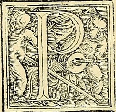 An illustration from Archimedes ta mechri nyn sozomena hapanta. Archimedis Syracusani philosophi ac geometrae excellentissimi opera, quae quidem extant, omnia, multis iam seculis desiderata, atque a quam paucissimis hactenus visa, nuncque primum et Graece et Latine in lucem edita ... Adiecta quoq; sunt Eutocii Ascalonitae in eosdem Archimedis libros commentaria, item Graece et Latine, nunquam antea excusa, 1544, leaf 397