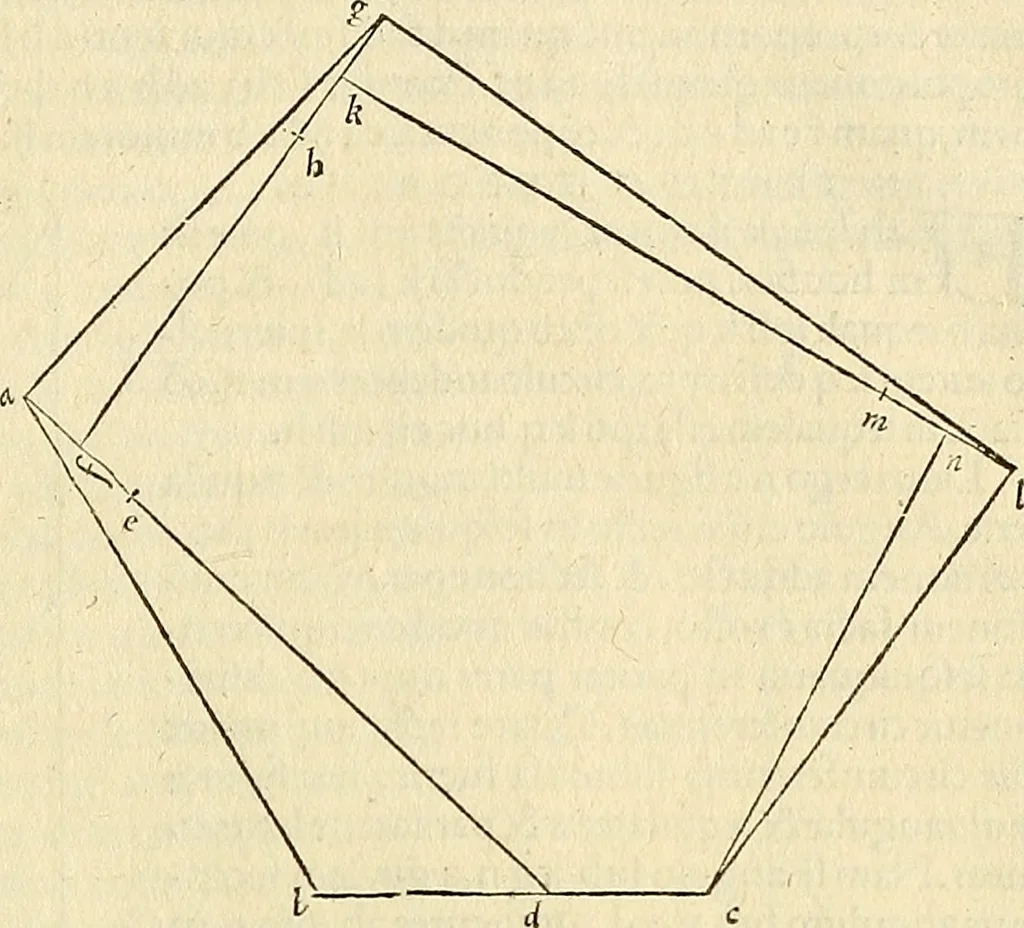 An illustration from Archimedes ta mechri nyn sozomena hapanta. Archimedis Syracusani philosophi ac geometrae excellentissimi opera, quae quidem extant, omnia, multis iam seculis desiderata, atque a quam paucissimis hactenus visa, nuncque primum et Graece et Latine in lucem edita ... Adiecta quoq; sunt Eutocii Ascalonitae in eosdem Archimedis libros commentaria, item Graece et Latine, nunquam antea excusa, 1544, leaf 400