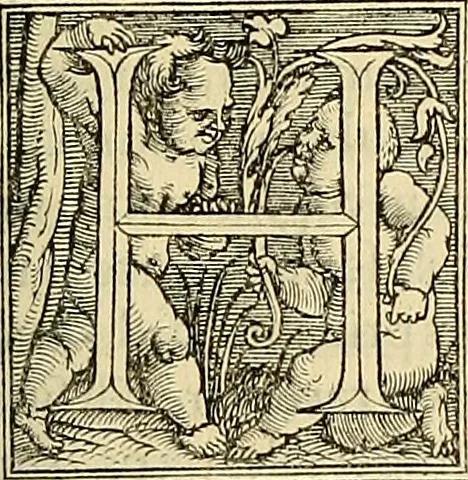 An illustration from Archimedes ta mechri nyn sozomena hapanta. Archimedis Syracusani philosophi ac geometrae excellentissimi opera, quae quidem extant, omnia, multis iam seculis desiderata, atque a quam paucissimis hactenus visa, nuncque primum et Graece et Latine in lucem edita ... Adiecta quoq; sunt Eutocii Ascalonitae in eosdem Archimedis libros commentaria, item Graece et Latine, nunquam antea excusa, 1544, leaf 6