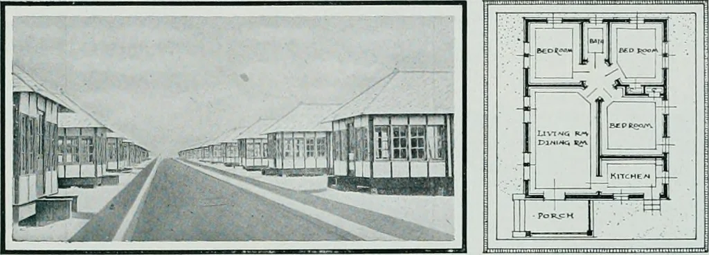 An illustration from The architect, 1915, leaf 140