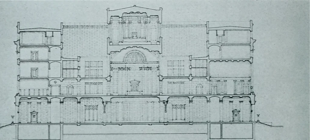 An illustration from The architect, 1915, leaf 161