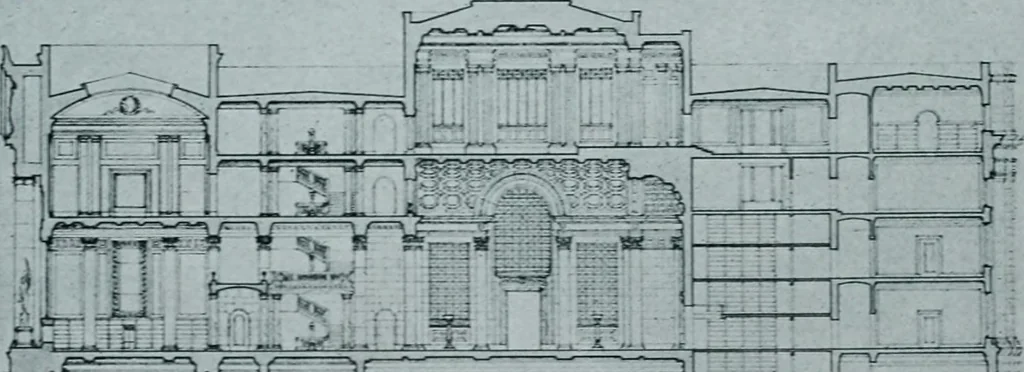 An illustration from The architect, 1915, leaf 161