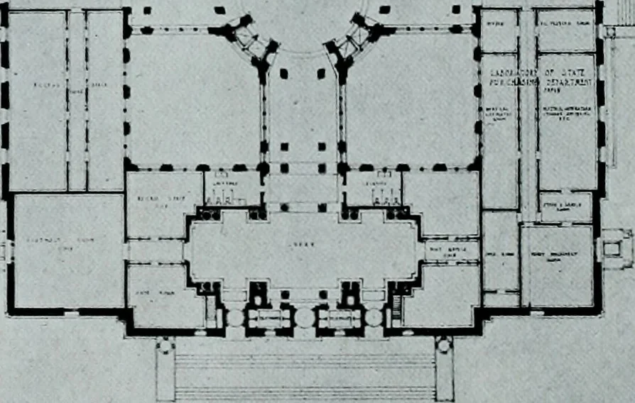 An illustration from The architect, 1915, leaf 163