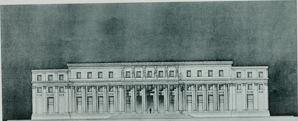 An illustration from The architect, 1915, leaf 166
