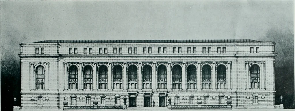 An illustration from The architect, 1915, leaf 172