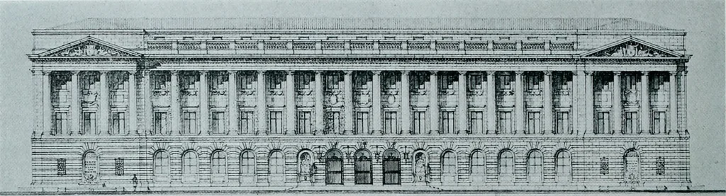 An illustration from The architect, 1915, leaf 173