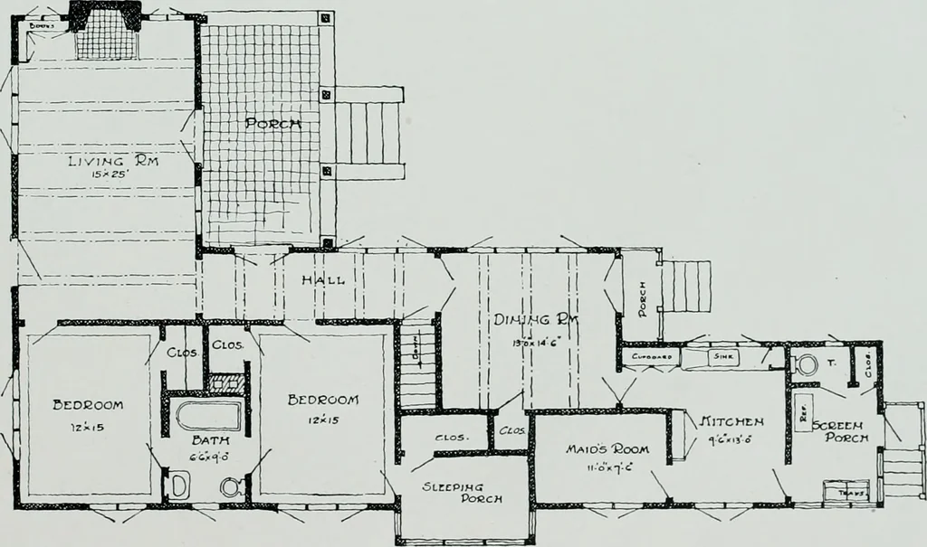 An illustration from The architect, 1915, leaf 18