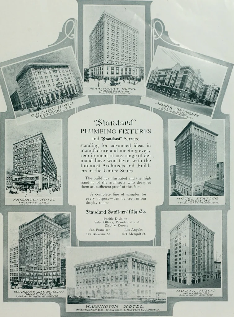 An illustration from The architect, 1915, leaf 196