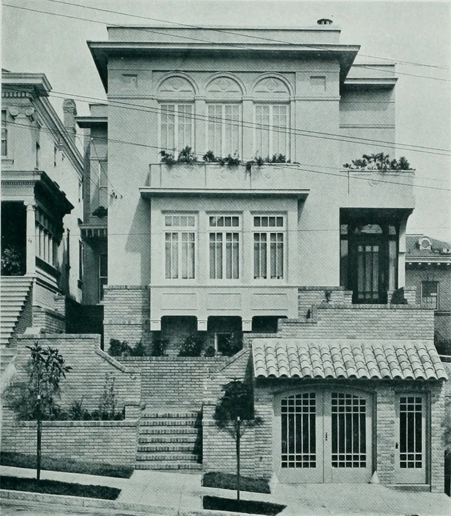 An illustration from The architect, 1915, leaf 44