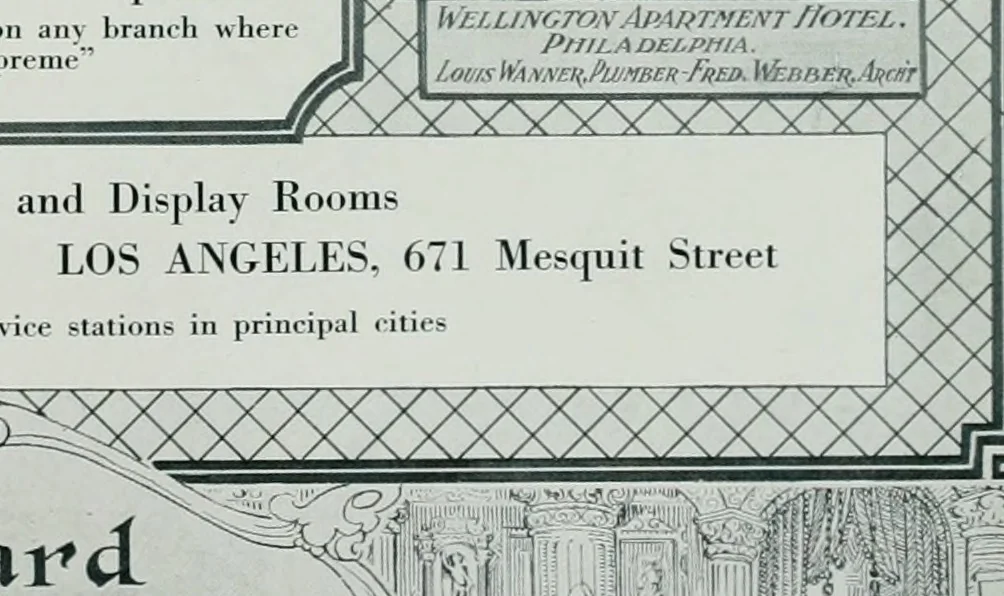 An illustration from The architect, 1915, leaf 6
