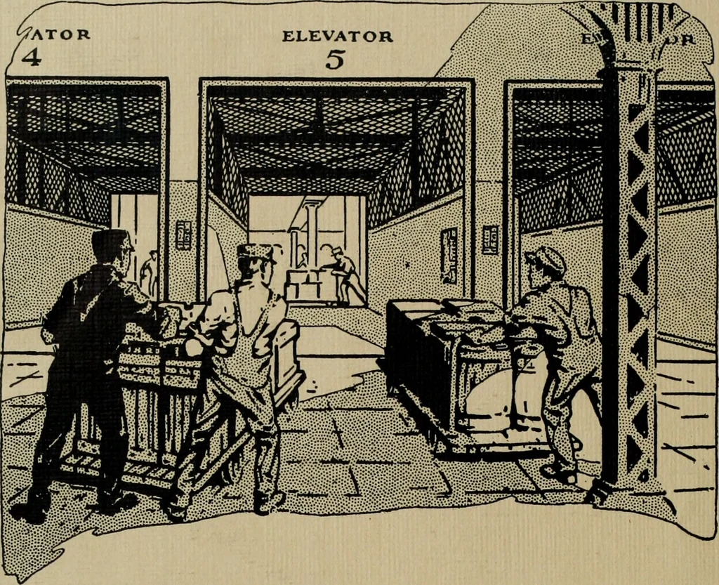 An illustration from The architect, 1915, leaf 99